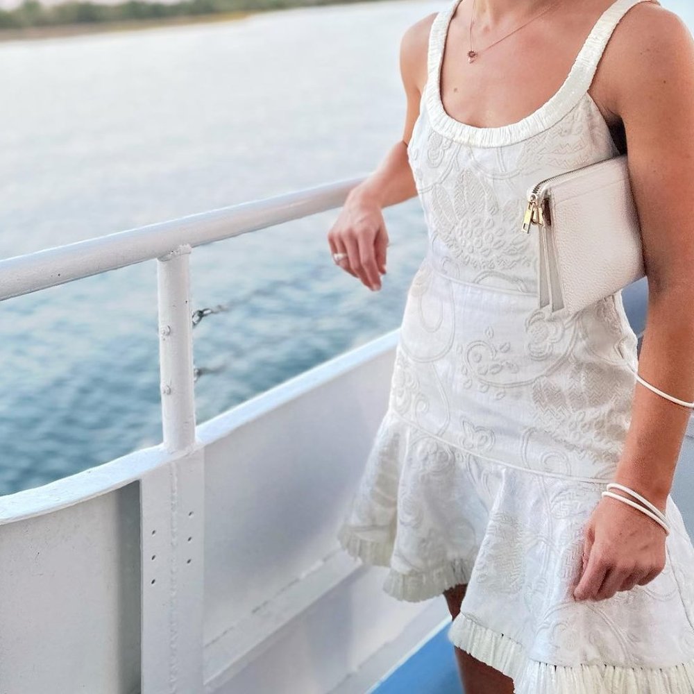 Alexis Ricci Embroidered Minidress
